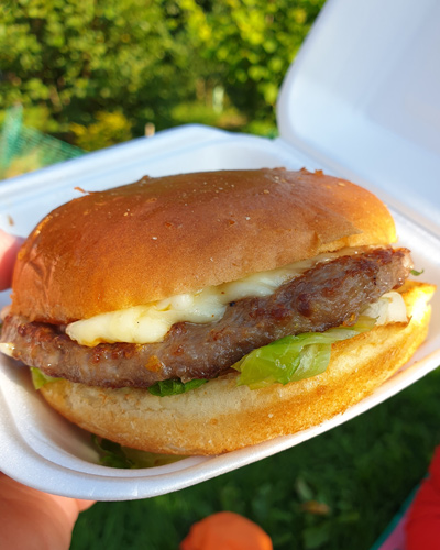 Go Go's Takeaway Edinburgh burger