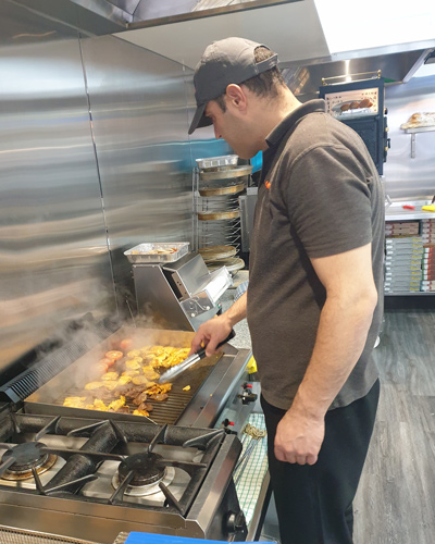 Go Go's Takeaway Edinburgh creative chefs